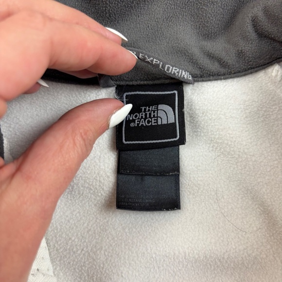 THE NORTH FACE Women’s Apex Bionic Jacket Pink/White Plaid Soft Shell Coat Small - Picture 6 of 8